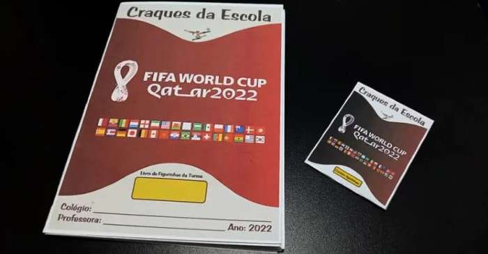 Empreendedores criam álbum da Copa personalizável, no qual