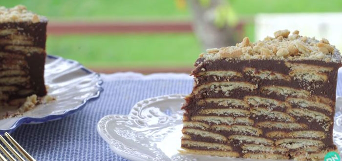 PALHA ITALIANA DE DOCE DE LEITE COM NOZES 🫙 Tem como melhorar algo qu