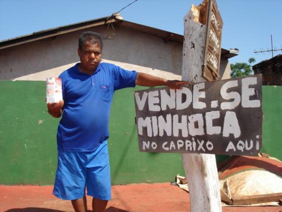 Wilhan Santin - Pedro da Silva e suas minhocas no 'caprixo'