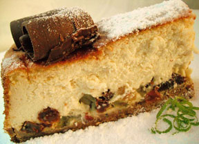 Torta De Ricota Com Frutas E Passas é Rápida E Saborosa