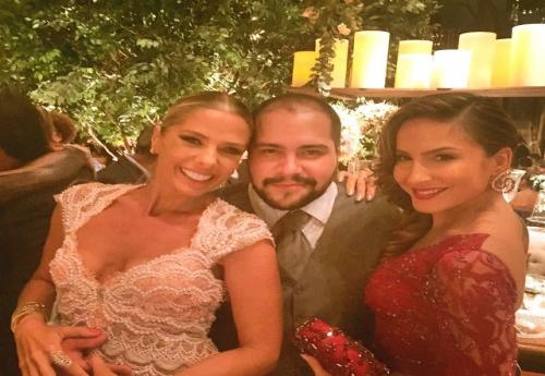 Reprodução/Instagram - Adriane Galisteu, Tiago Abravanel e Claudia Leitte