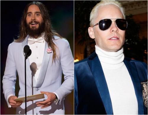 Reprodução/Getty Images - Jared Leto antes e depois