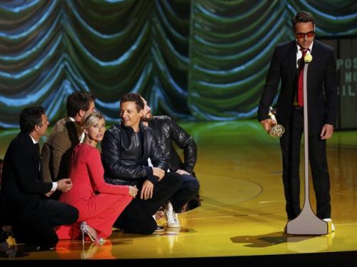 Reuters/Divulgação - Robert Downey Jr. é homenageado no MTV Movie Awards 2015