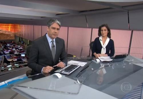 Reprodução/Globo - 'Jornal Nacional' apresentou novos ângulos