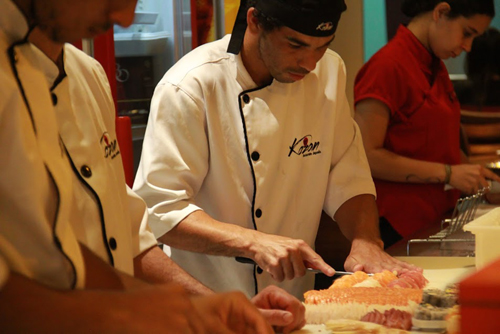 David Camargo - Profissionais treinados e capacitados, Restaurante Kozan de Londrina