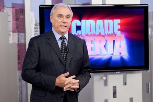 Divulgação - Marcelo Rezende é o apresentador do 'Cidade Alerta'