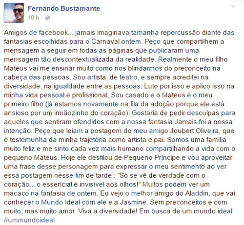 Reprodução/Facebook