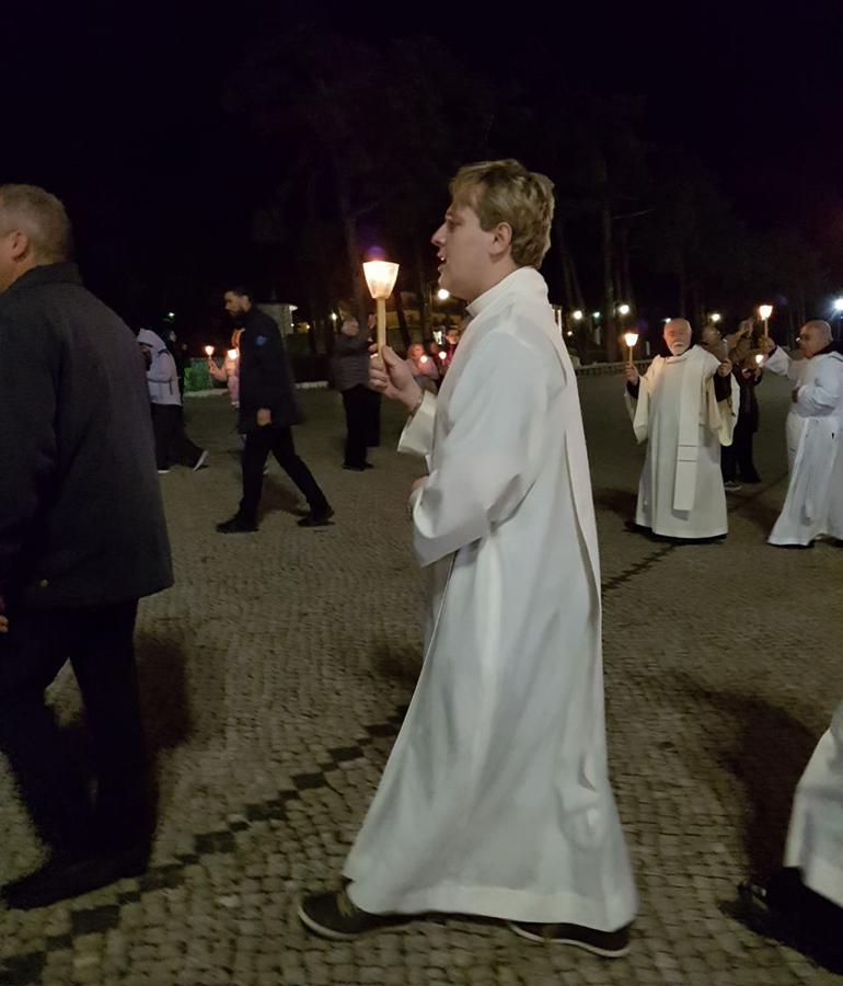 Foto: Larissa Calsavara - Diácono Lucio Cesquin da Rede Vida